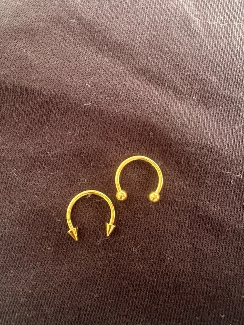 Gold Septum Ring Bundle